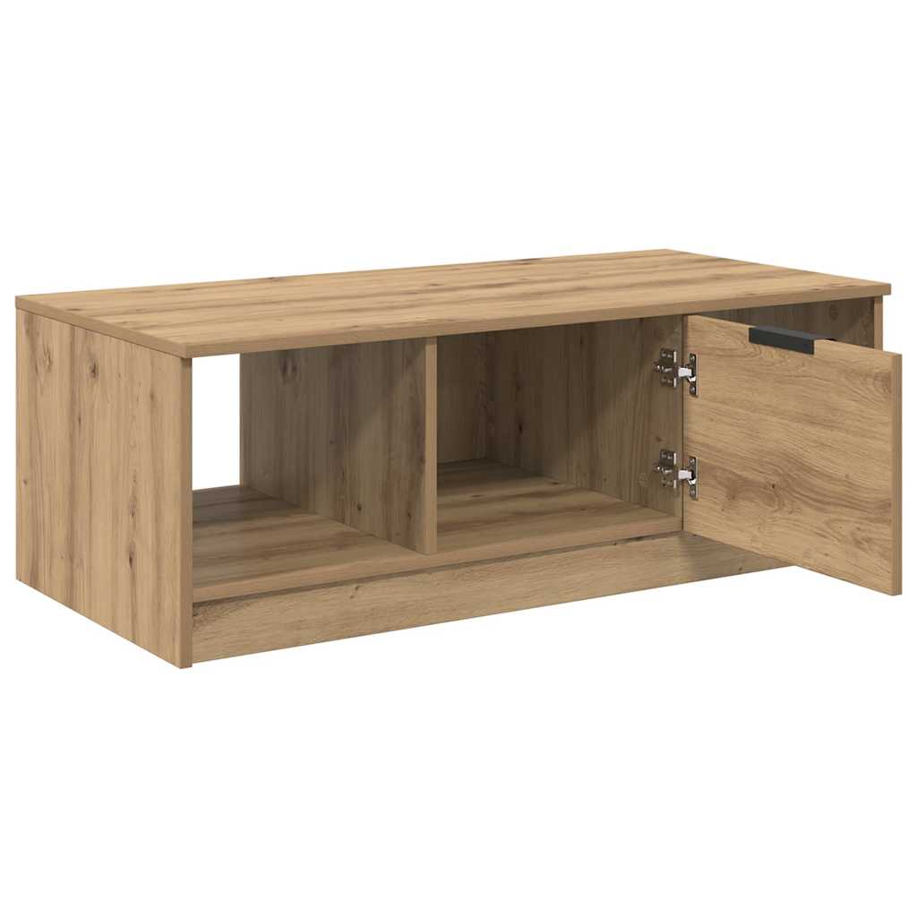 Coffee Table Artisan Oak 102 x 50 x 36cm Engineered Wood