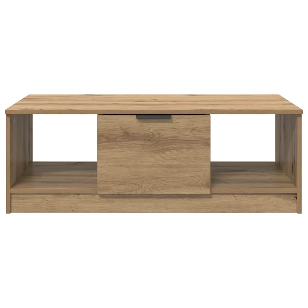 Coffee Table Artisan Oak 102 x 50 x 36cm Engineered Wood
