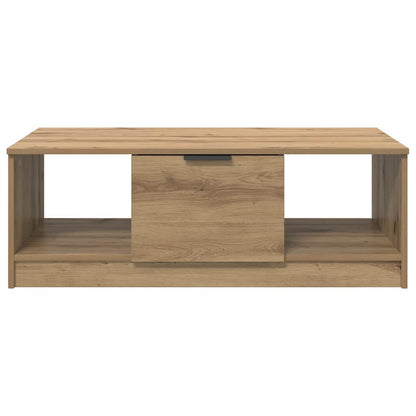 Coffee Table Artisan Oak 102 x 50 x 36cm Engineered Wood