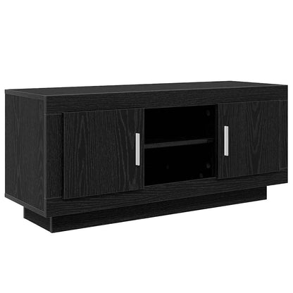 TV Cabinet Black Oak 102 x 35 x 45 cm Engineered Wood