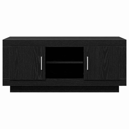 TV Cabinet Black Oak 102 x 35 x 45 cm Engineered Wood