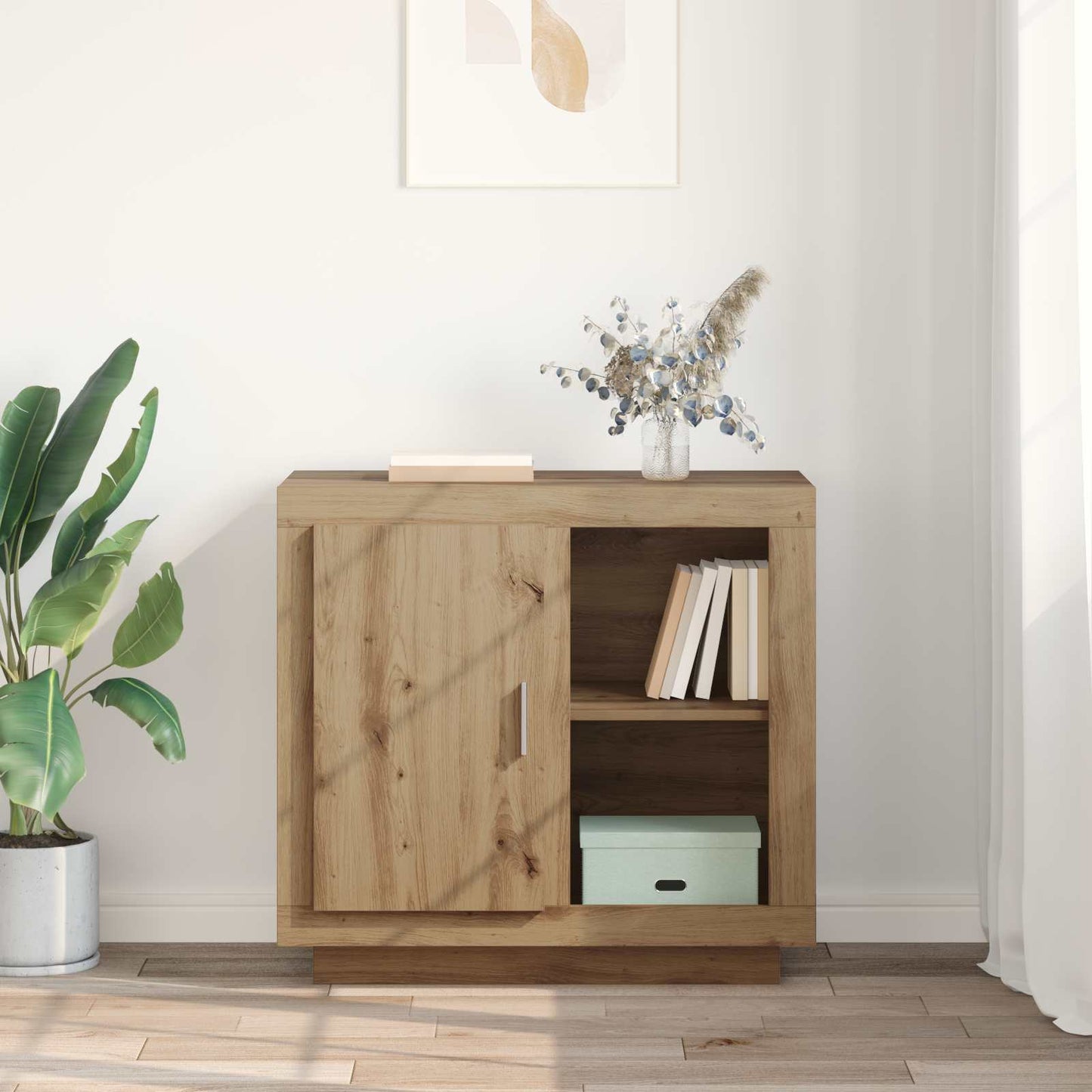 Sideboard Artisan Oak 80 x 40 x 75 cm Engineered Wood