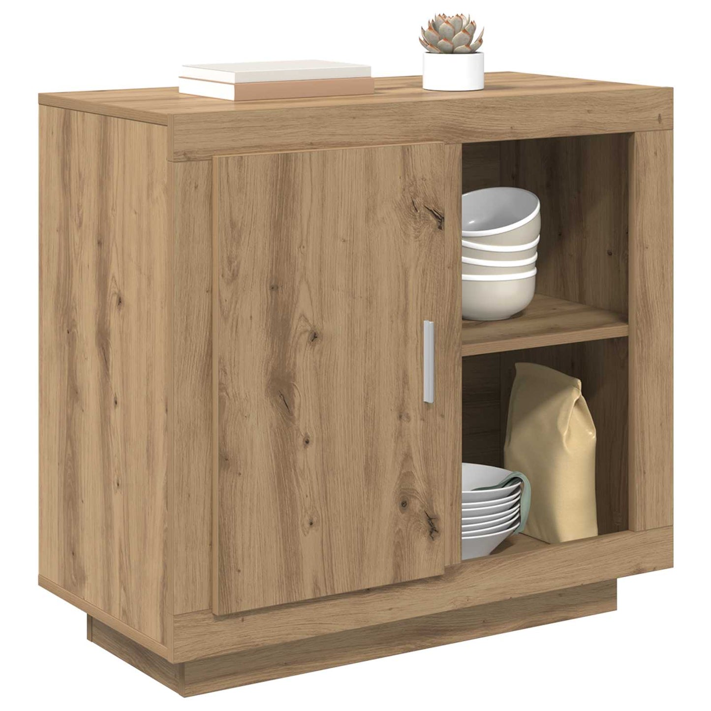 Sideboard Artisan Oak 80 x 40 x 75 cm Engineered Wood