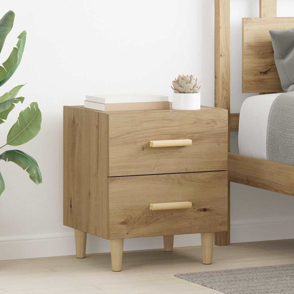 Bed Cabinet Artisan Oak 40 x 35 x 47.5cm Engineered Wood