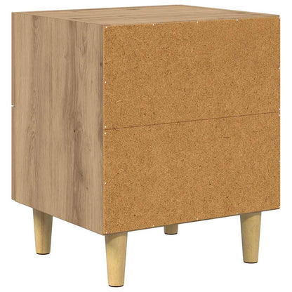 Bed Cabinet Artisan Oak 40 x 35 x 47.5cm Engineered Wood