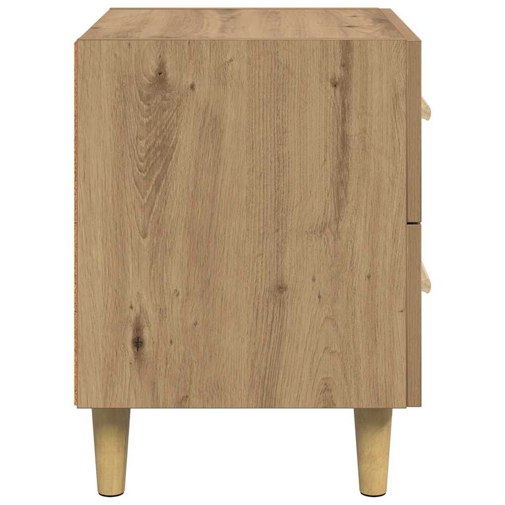Bed Cabinet Artisan Oak 40 x 35 x 47.5cm Engineered Wood