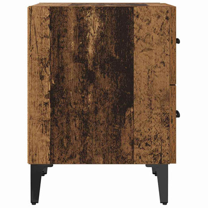 Bed Cabinet 2 pcs Old Wood 40 x 35 x 47.5 cm Engineered Wood