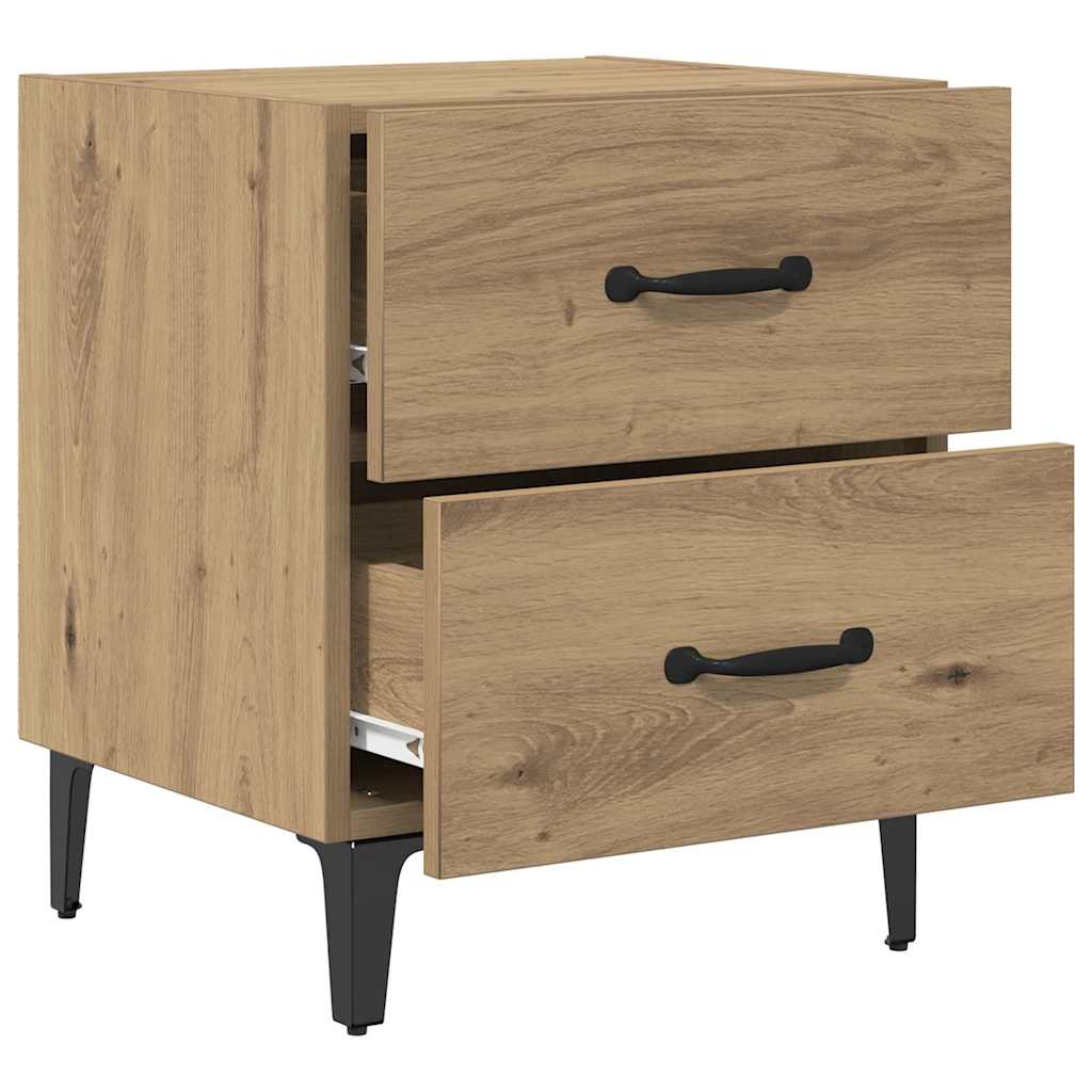 Bed Cabinet Artisan Oak 40 x 35 x 47.5 cm Engineered Wood