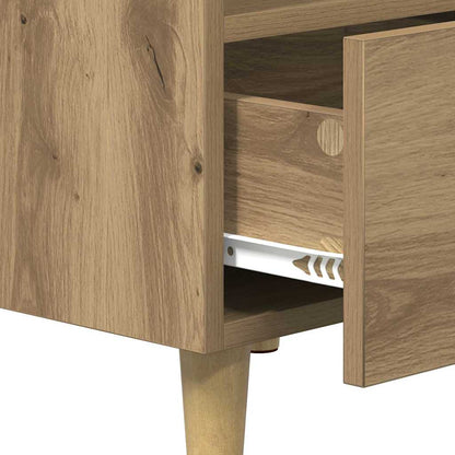 Bedside Cabinet Artisan Oak 40 x 35 x 47 cm Engineered Wood