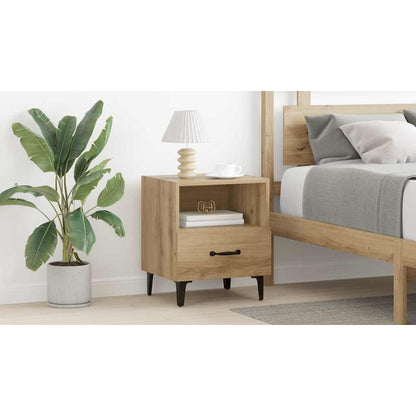 Bedside Cabinet Artisan Oak 40 x 35 x 47.5 cm Engineered Wood