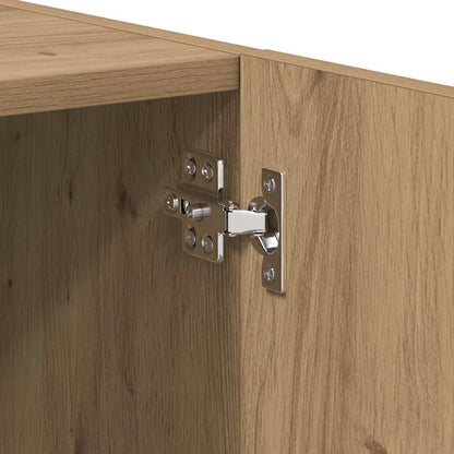 Bedside Cabinet Wall-mounted 2 pcs Artisan Oak 40 x 40 x 50 cm