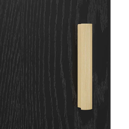 Bedside Cabinet Black Oak 40 x 40 x 50 cm Engineered Wood