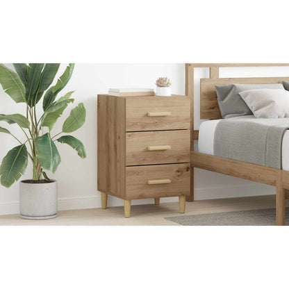 Bedside Cabinet Artisan Oak 40 x 40 x 66 cm Engineered Wood