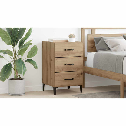 Bedside Cabinet Artisan Oak 40 x 40.5 x 66 cm Engineered Wood