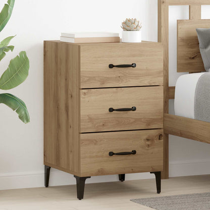 Bedside Cabinet Artisan Oak 40 x 40.5 x 66 cm Engineered Wood