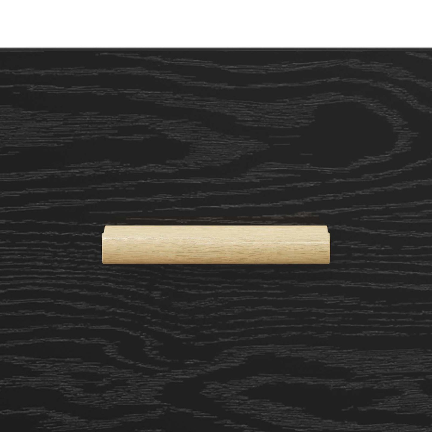 Sideboard Black Oak 69.5 x 34 x 90 cm Engineered Wood