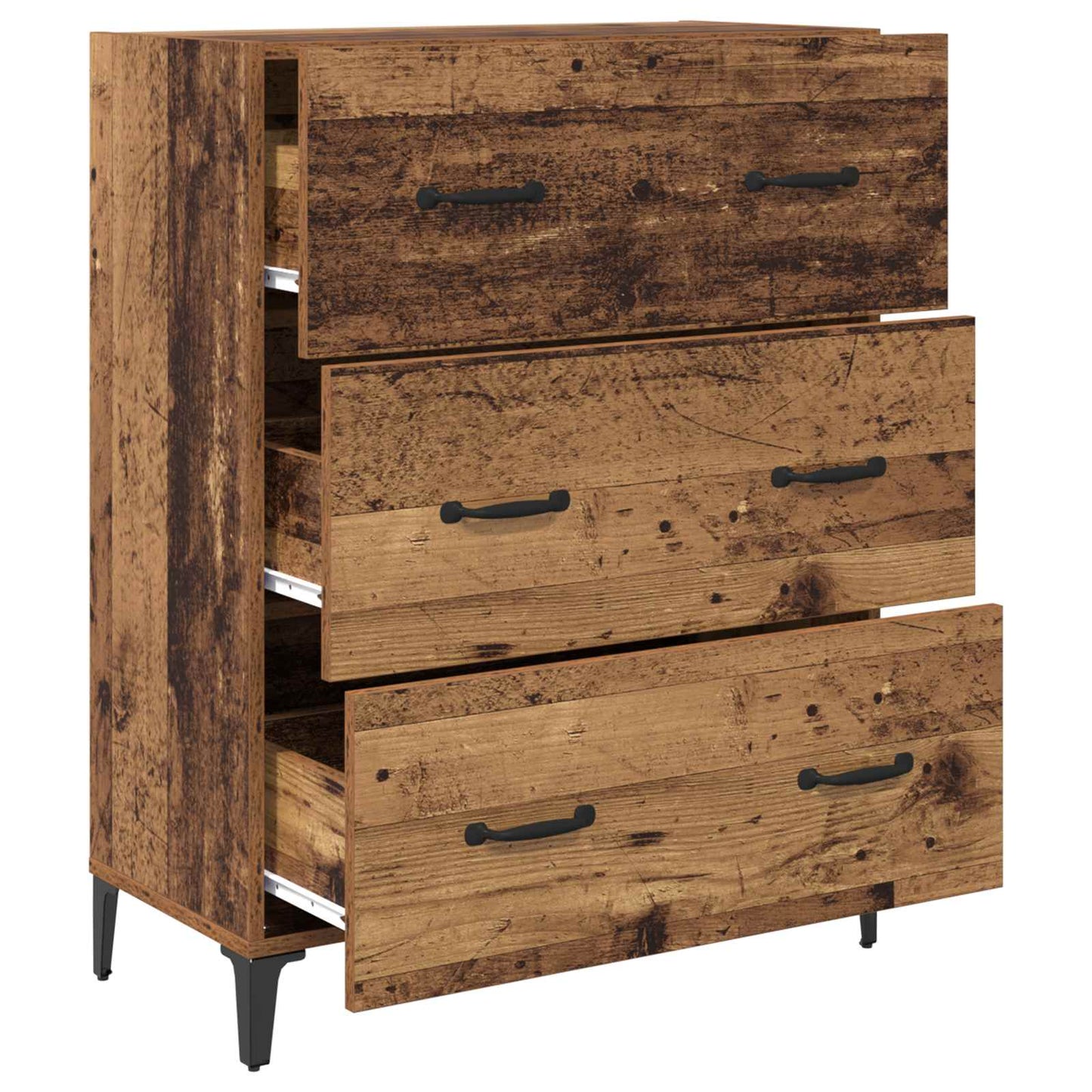 Sideboard Old wood 69.5 x 34 x 90 cm Engineered wood