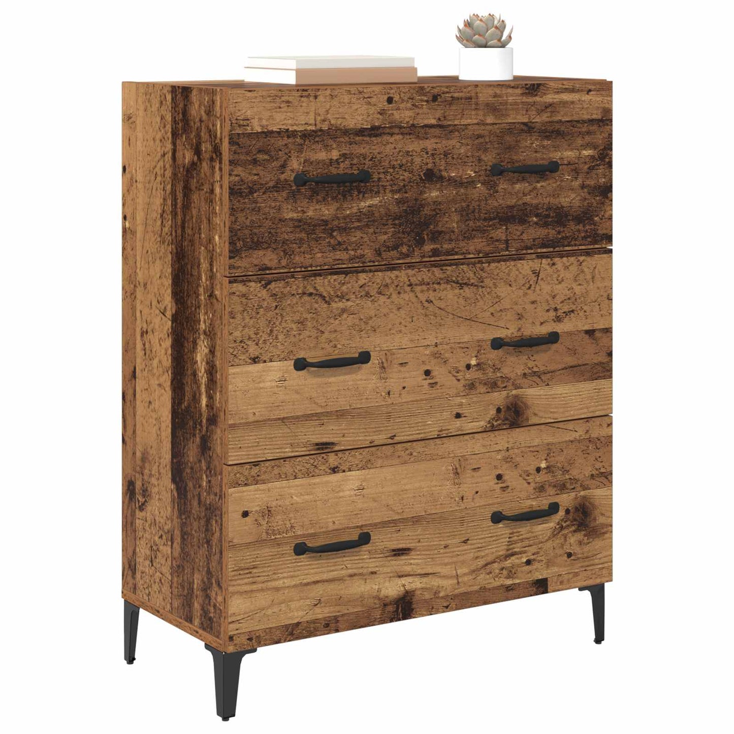 Sideboard Old wood 69.5 x 34 x 90 cm Engineered wood