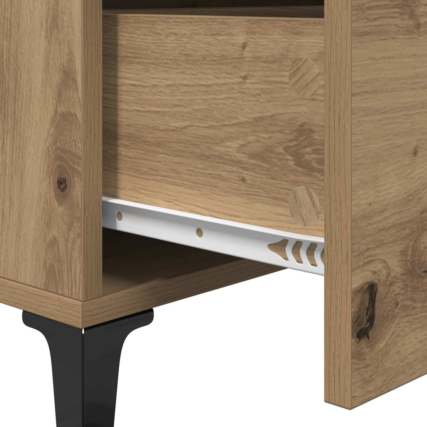 Sideboard with Drawer Artisan Oak 69.5 x 34 x 90 cm
