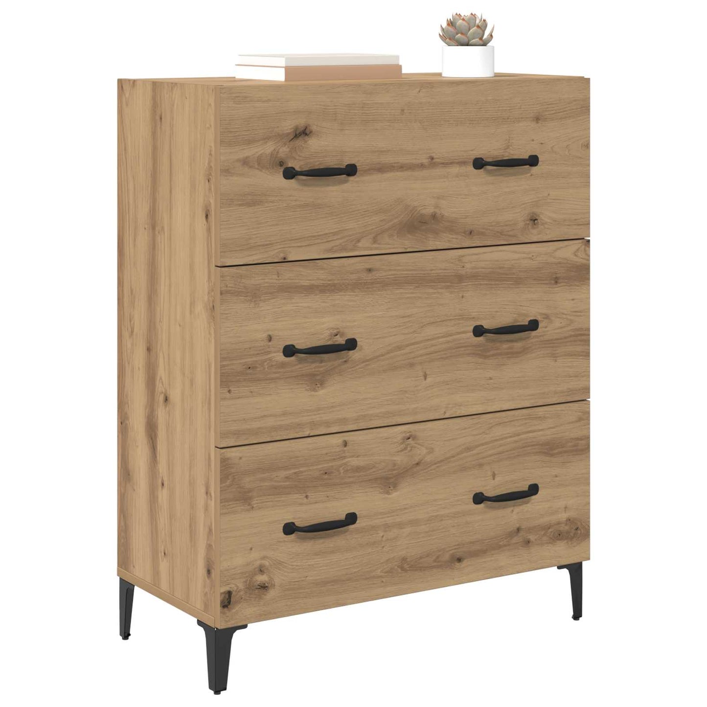 Sideboard with Drawer Artisan Oak 69.5 x 34 x 90 cm