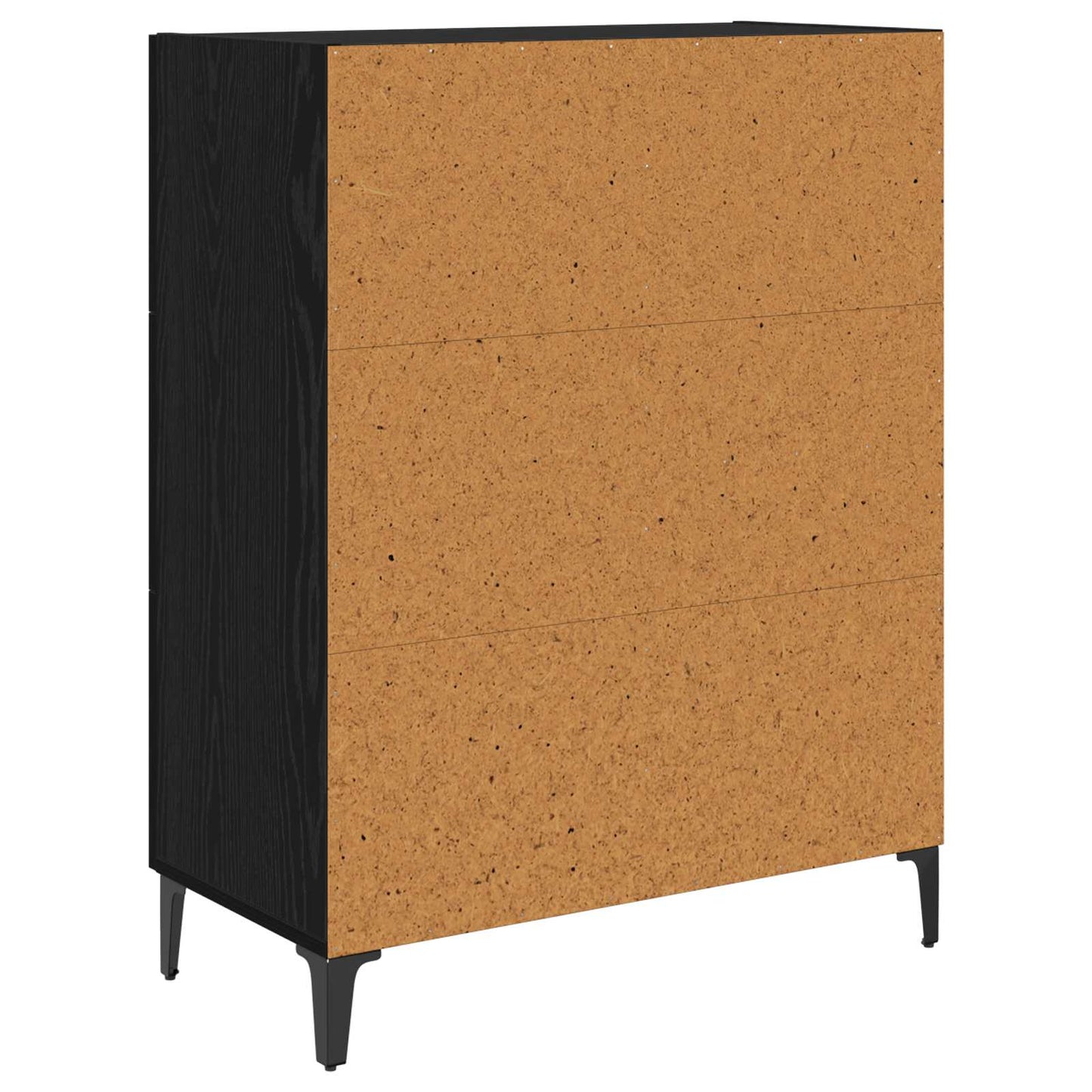 Sideboard Black Oak 69.5 x 34 x 90 cm Engineered Wood
