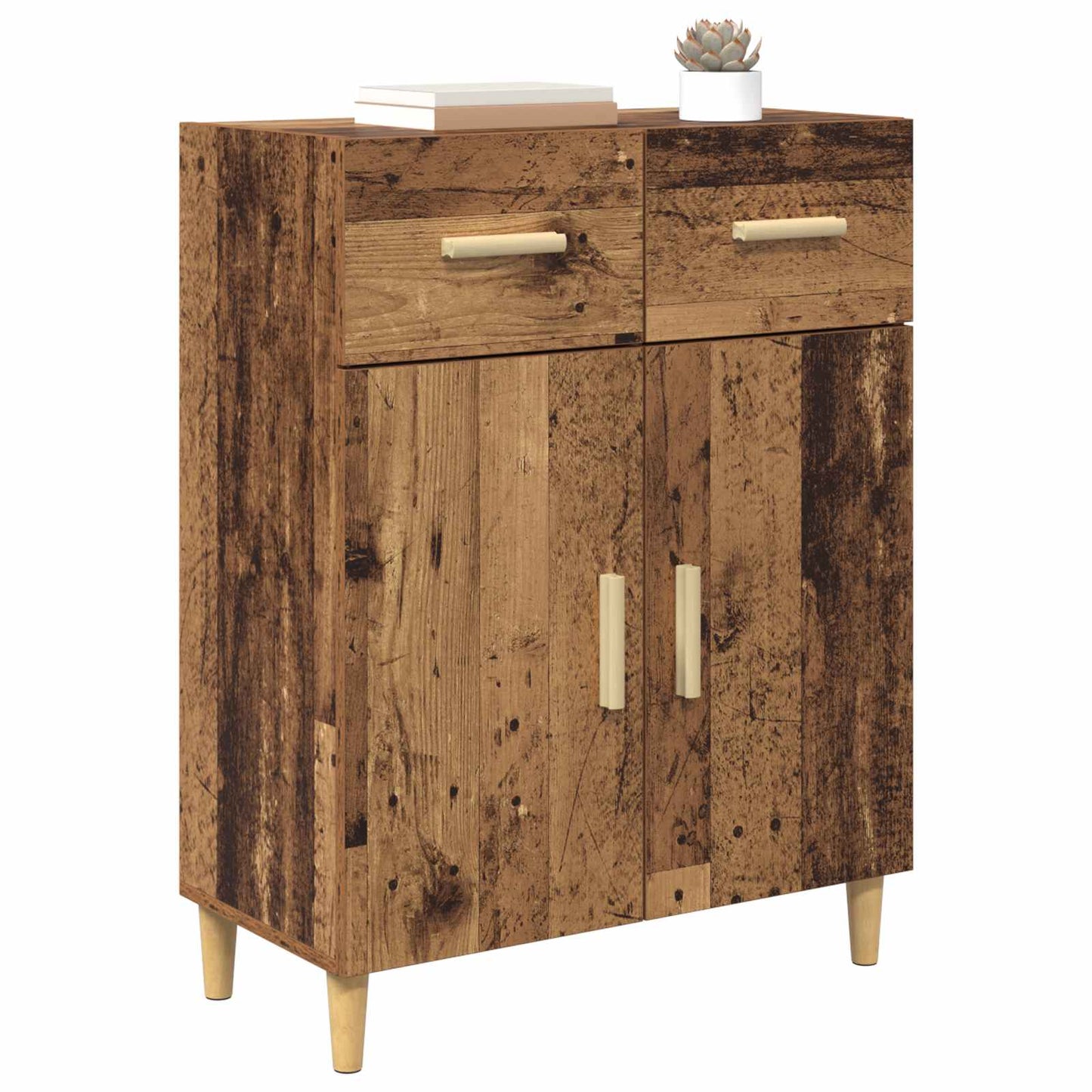 Sideboard Old wood 34 x 69.5 x 89 cm Engineered Wood
