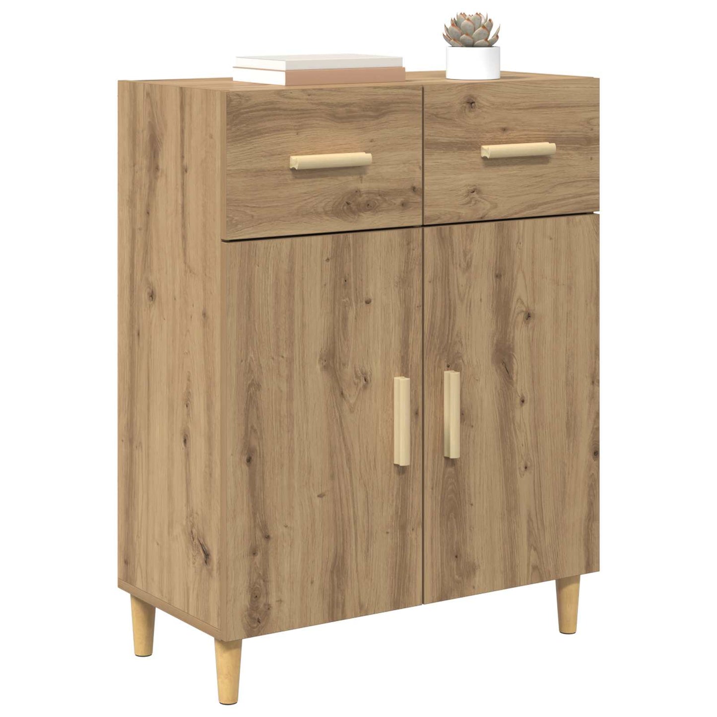 Sideboard Artisan oak 34 x 69.5 x 89 cm Engineered wood