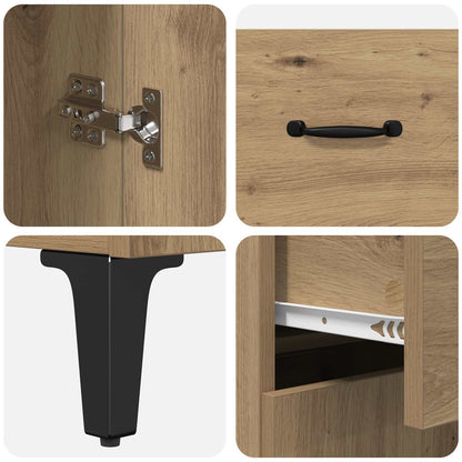 Sideboard Artisan Oak 69.5 x 34 x 90 cm Engineered Wood
