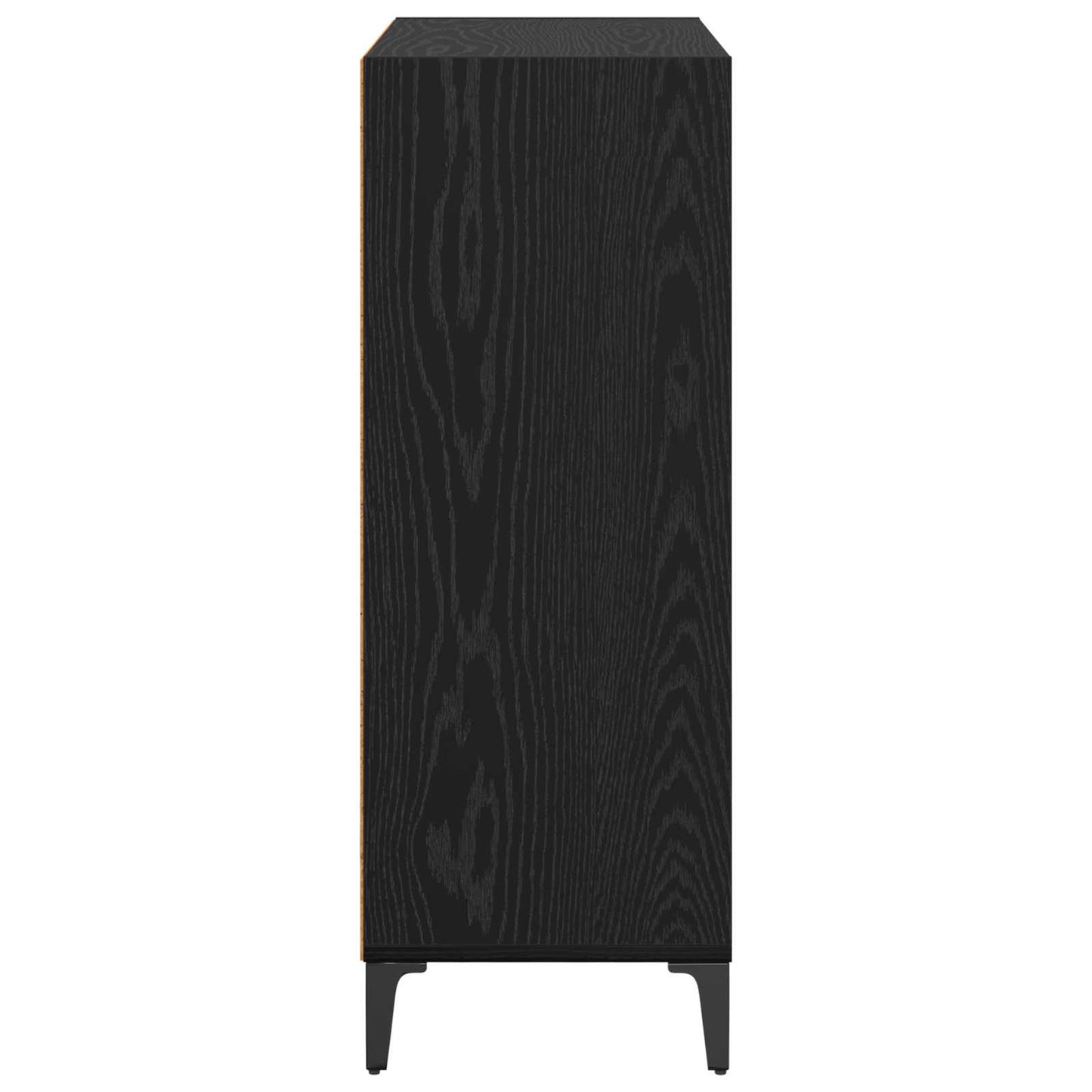 Sideboard Black Oak 69.5 x 32.5 x 90 cm Engineered Wood