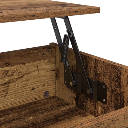 Coffee Table Old Wood 80 x 50.5 x 41.5 cm Engineered Wood