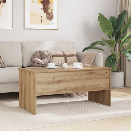 Coffee Table Artisan Oak 102 x 50.5 x 46.5 cm Engineered Wood