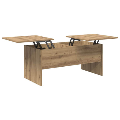 Coffee Table Artisan Oak 102 x 50.5 x 46.5 cm Engineered Wood