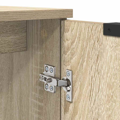 Bathroom Cabinet Sonoma Oak 64.5 x 33.5 x 59 cm Engineered Wood