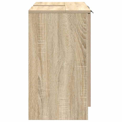 Bathroom Cabinet Sonoma Oak 64.5 x 33.5 x 59 cm Engineered Wood