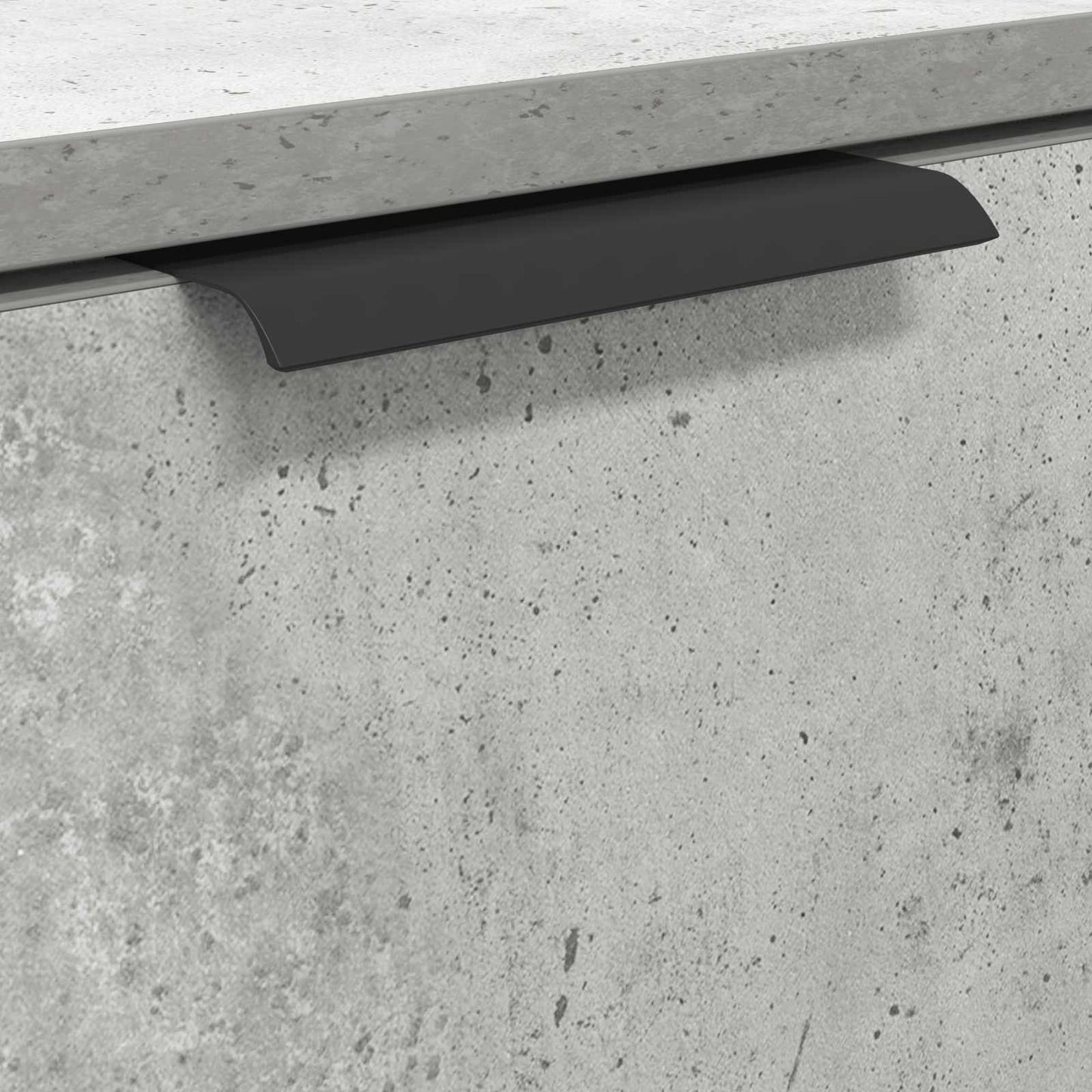 Bathroom Cabinet with Storage Concrete Grey 64.5 x 33.5 x 59 cm