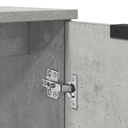 Bathroom Cabinet Concrete Grey 64.5 x 33.5 x 59 cm
