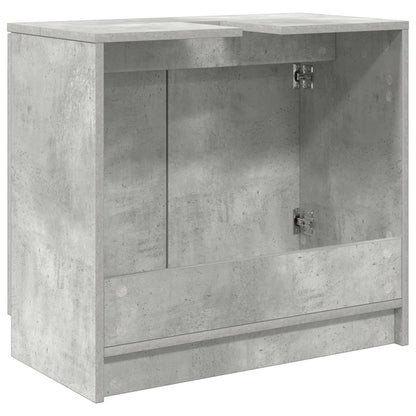 Bathroom Cabinet Concrete Grey 64.5 x 33.5 x 59 cm