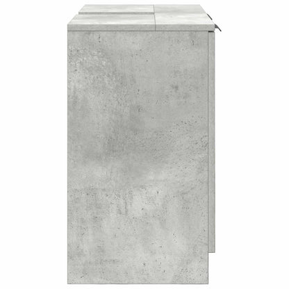 Bathroom Cabinet Concrete Grey 64.5 x 33.5 x 59 cm