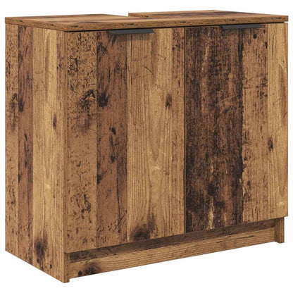 Bathroom Cabinet Old Wood 64.5 x 33.5 x 59 cm Engineered Wood