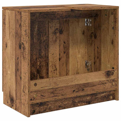 Bathroom Cabinet Old Wood 64.5 x 33.5 x 59 cm Engineered Wood