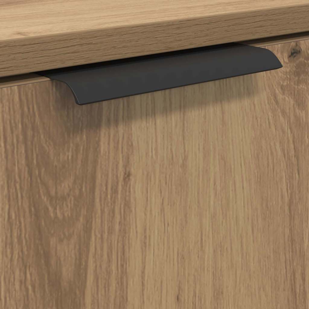 Bathroom Cabinet with Storage Artisan Oak 64.5 x 33.5 x 59 cm