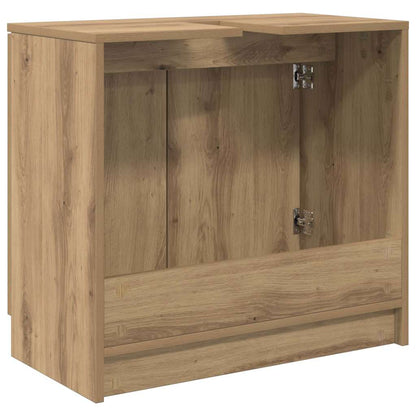 Bathroom Cabinet with Storage Artisan Oak 64.5 x 33.5 x 59 cm