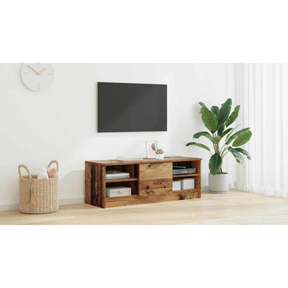 TV Cabinet Old Wood 102 x 35 x 36.5 cm Engineered Wood
