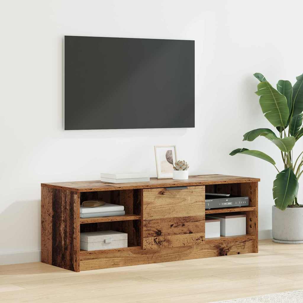 TV Cabinet Old Wood 102 x 35 x 36.5 cm Engineered Wood