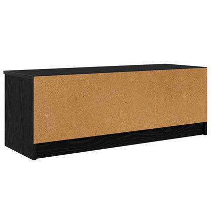 TV Cabinet Black Oak 102 x 35 x 36.5 cm Engineered Wood