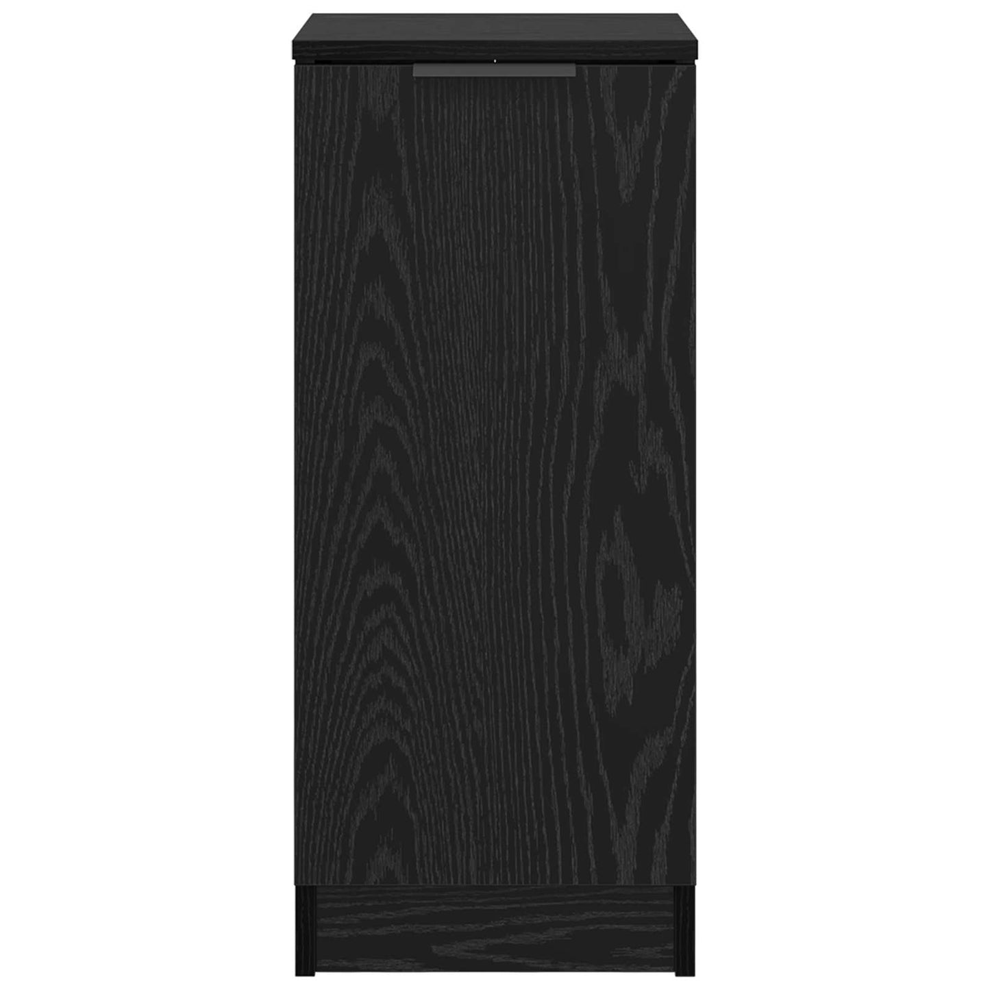 Sideboard Black Oak 30 x 30 x 70 cm Engineered Wood