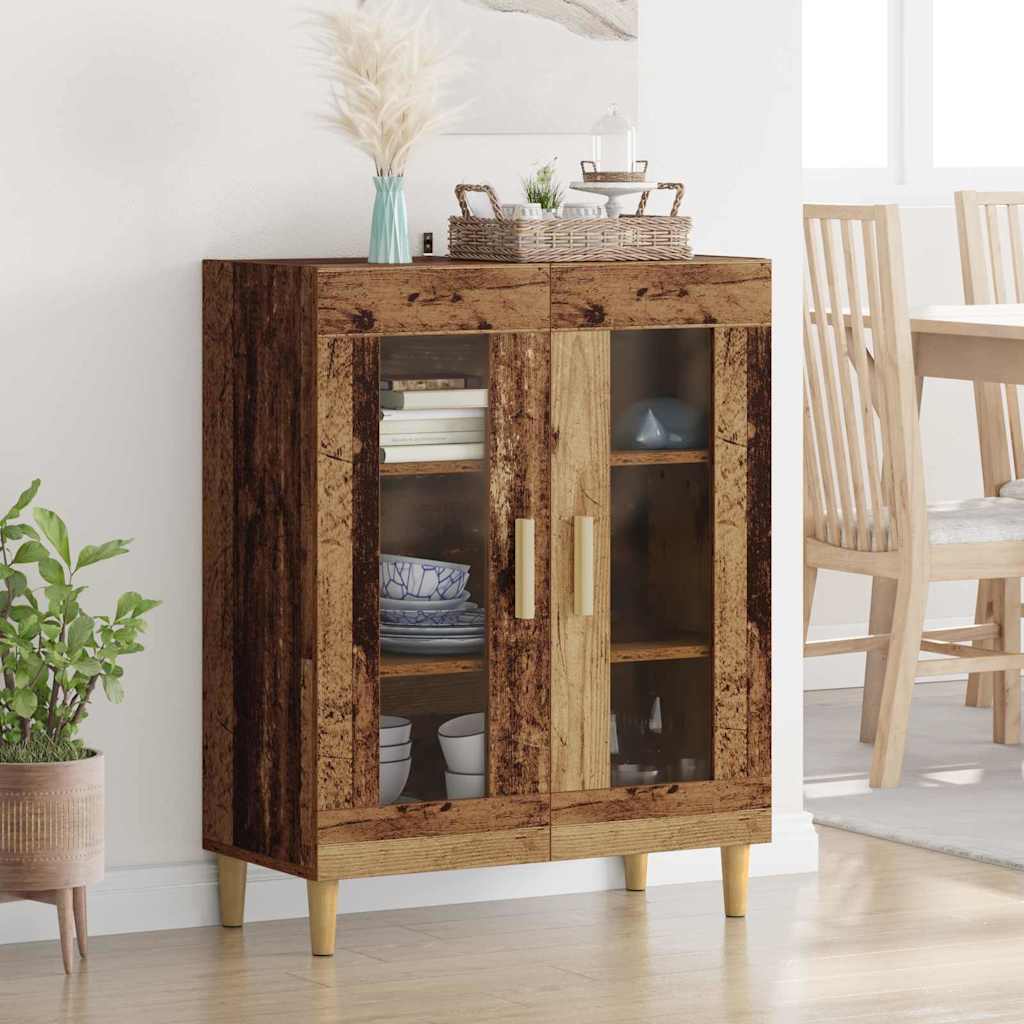 Sideboard Old Wood 69.5 x 34 x 90 cm Engineered Wood
