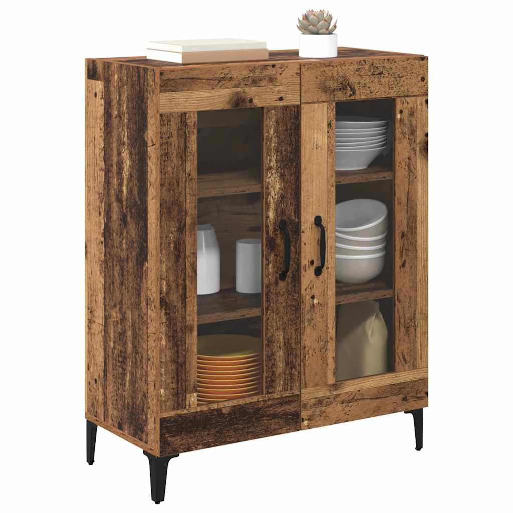 Sideboard Old Wood 69.5 x 34 x 90 cm Engineered Wood and Iron