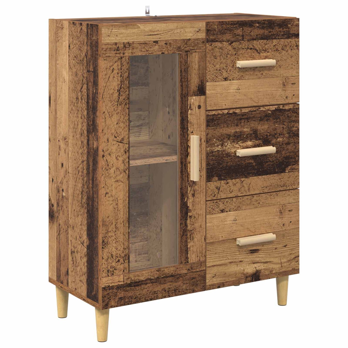 Sideboard Old Wood 69.5 x 34 x 90 cm Engineered Wood