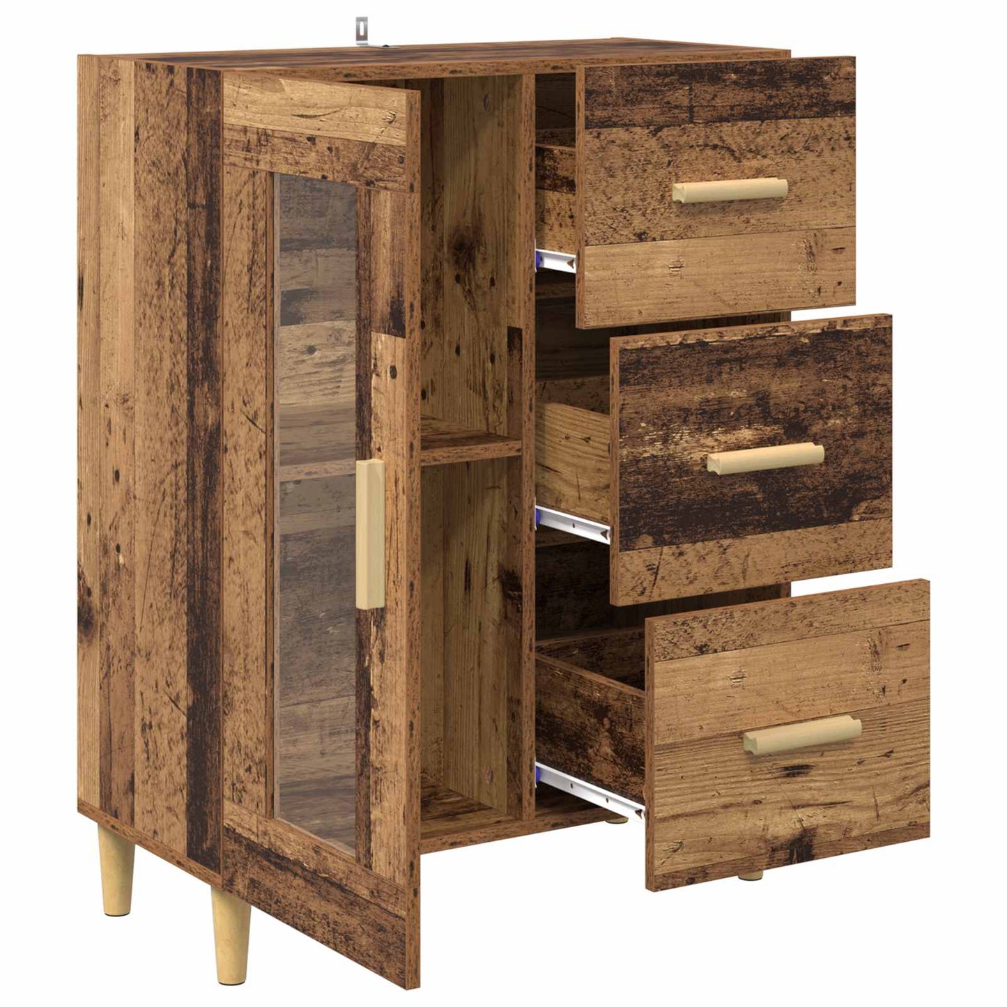 Sideboard Old Wood 69.5 x 34 x 90 cm Engineered Wood